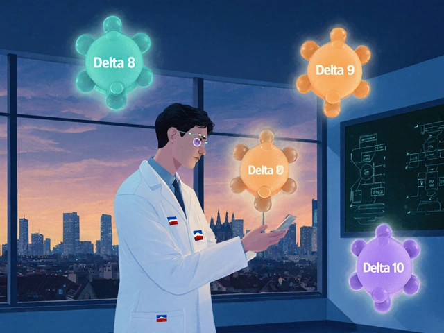 Delta-8 THC vs. ostatní delta kanabinoidy: Který je nejúčinnější pro hubnutí?