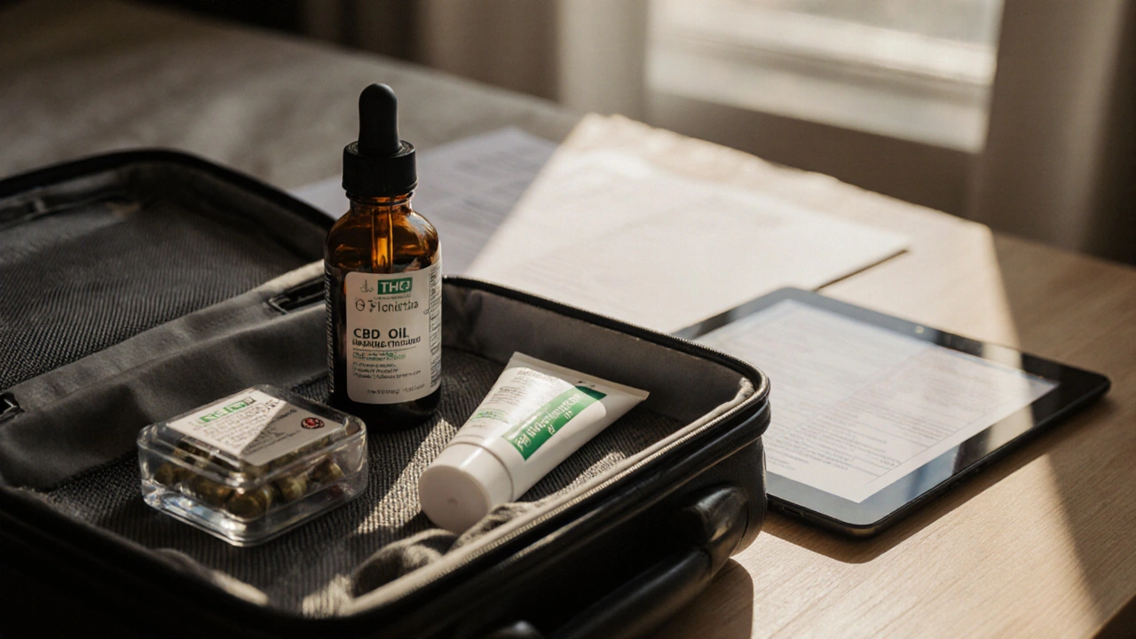 Let s CBD produkty: co můžete a nesmíte převážet