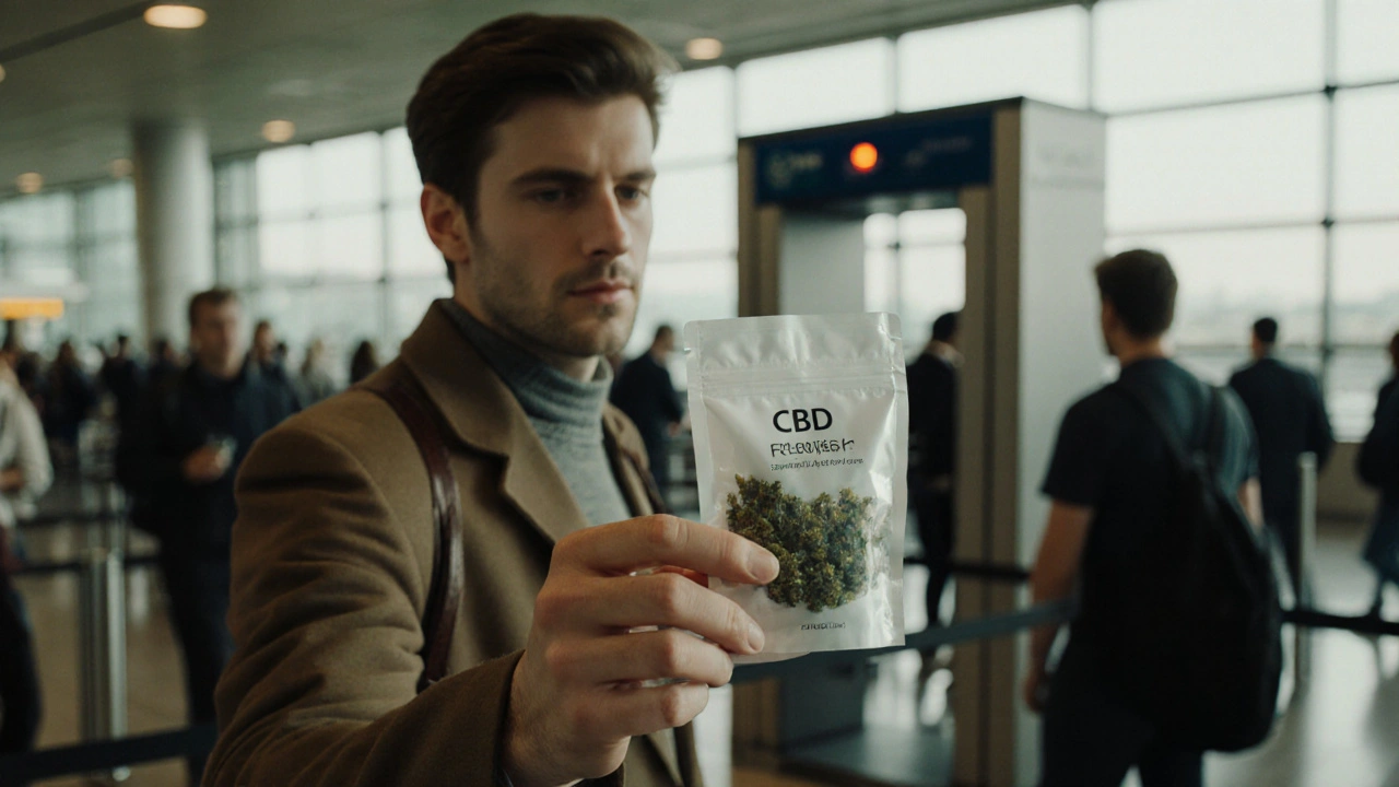 Je cestování s CBD květy legální? Co musíte vědět v roce 2025