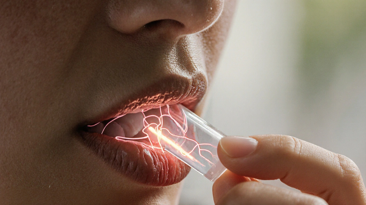 Může CBD být vstřebáno skrze dásně?