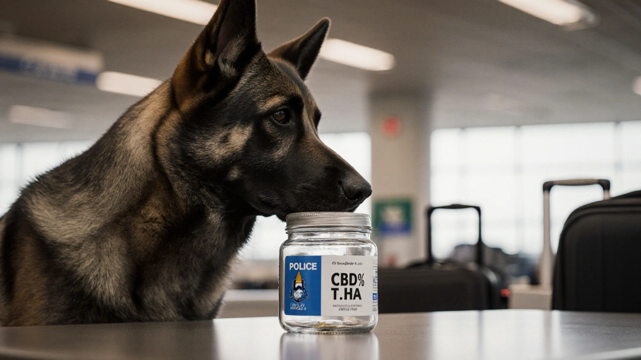 Můžou psí detektivky cítit CBD květy a edibily?