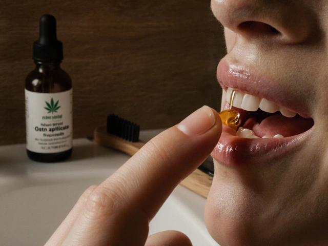 Je konopný olej dobrý pro zuby a dásně?
