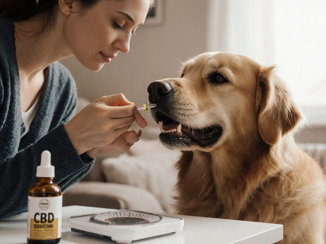 Kolik kapek CBD oleje 1000 mg mohu podat svému psovi?