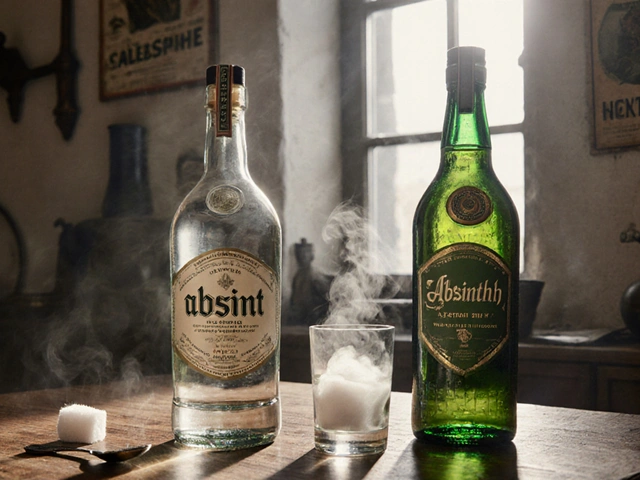 Rozdíl mezi absintem a Absinthem: co skutečně rozlišuje tyto nápoje?