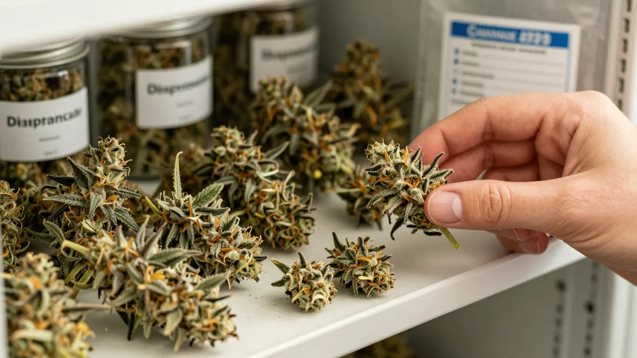 Proč prodejny prodávají malé poupata konopí?