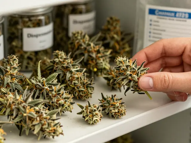 Proč prodejny prodávají malé poupata konopí?