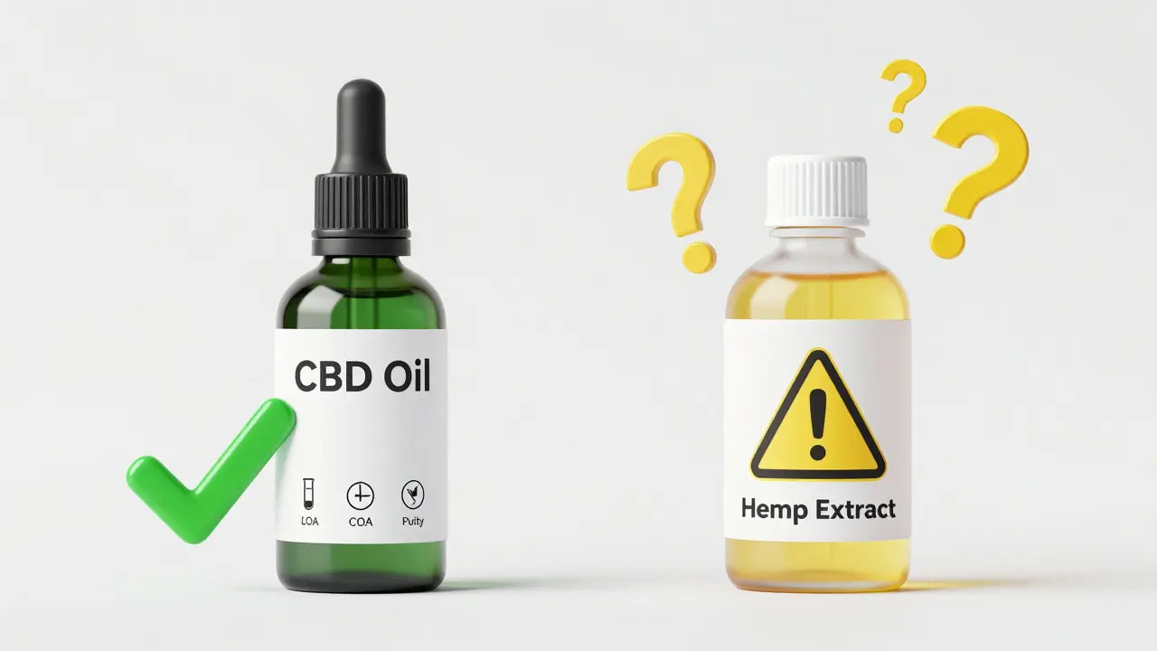 Porovnání kvalitního CBD oleje a podezřelého extraktu z konopí