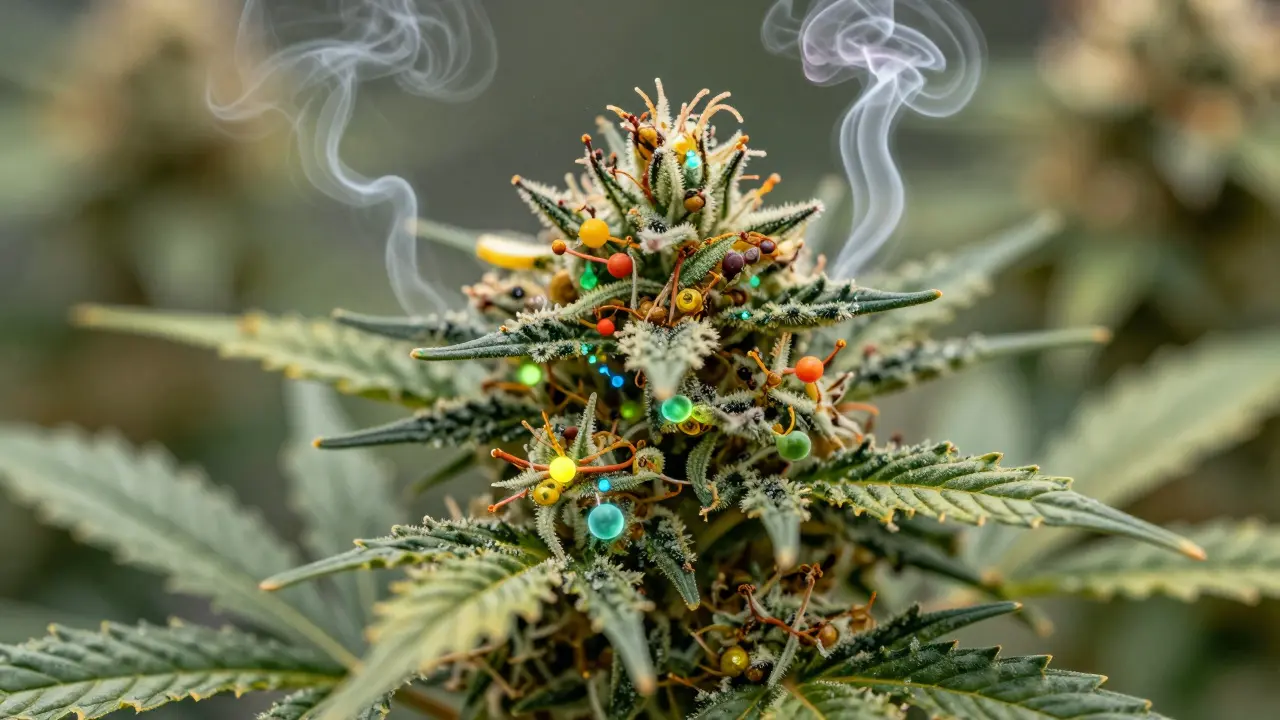 Proč má konopí takovou chuť? Tajemství terpenů a chemotypů