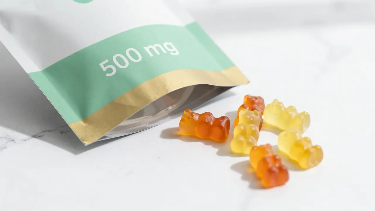Co dělá CBD guma s 500 mg účinné látky? Účinky, dávkování a bezpečnost