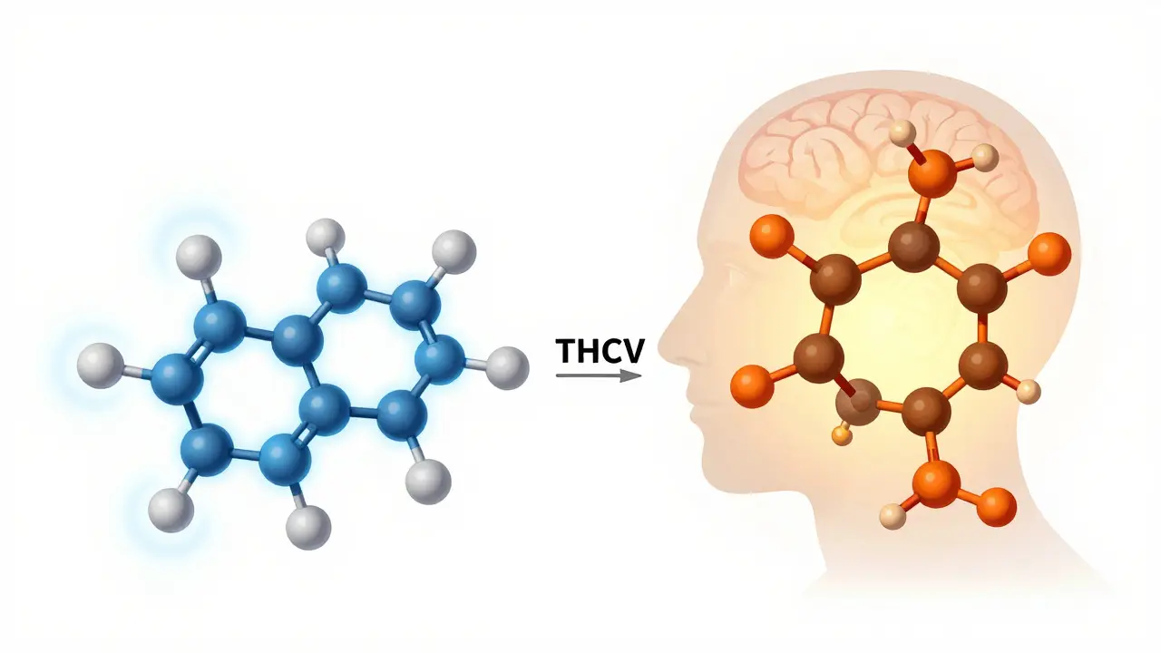 Jak psychoaktivní je THCV? Porovnání s THC, CBD a THCP