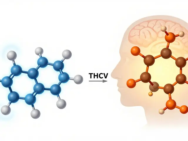 Jak psychoaktivní je THCV? Porovnání s THC, CBD a THCP