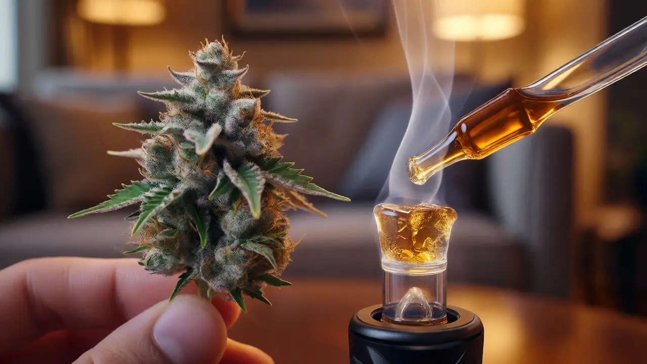 Dab vs. Flower: Co vás dostane výš? Srovnání účinků a zážitku